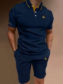Polo et short Manfinity Homme