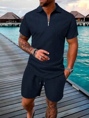 Ensemble t-shirt et short à manches