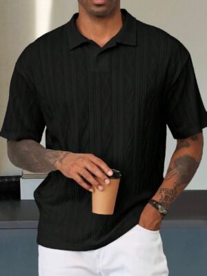 Polo Manfinity Homme à manches courtes