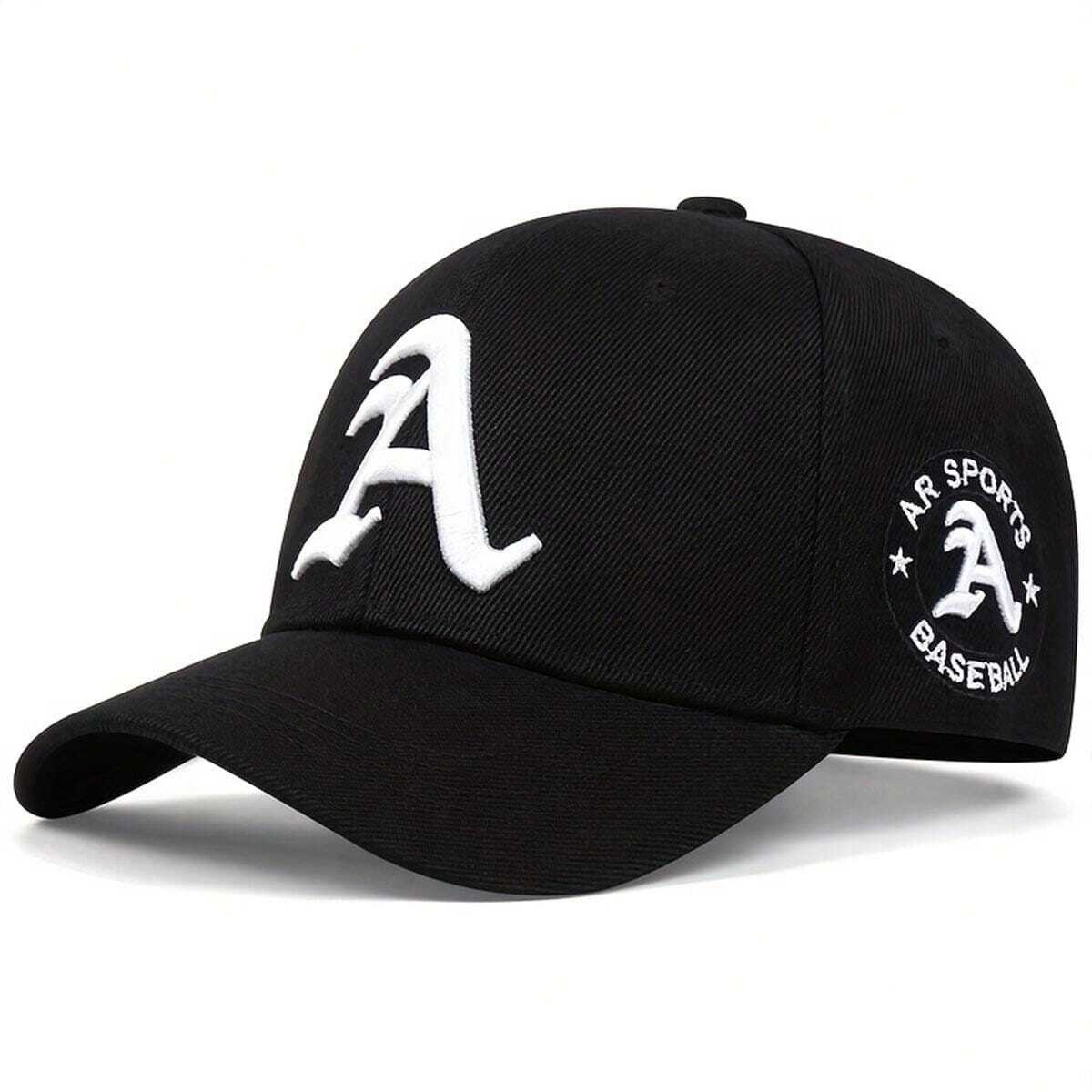 Casquette de baseball brodée gothique pour homme