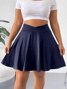 Relaxiva Short décontracté uni grande taille