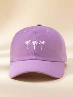 Casquette de baseball décontractée à motif cocotier